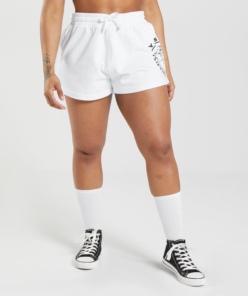 Gymshark Legacy Shorts - White 1